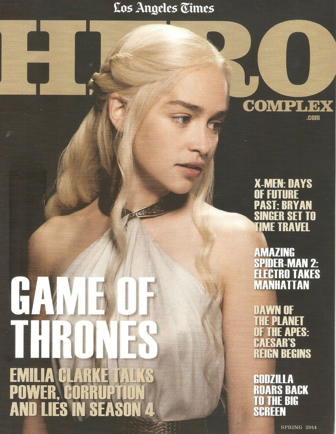 HERO COMPLEX magazine cover Spring 2014