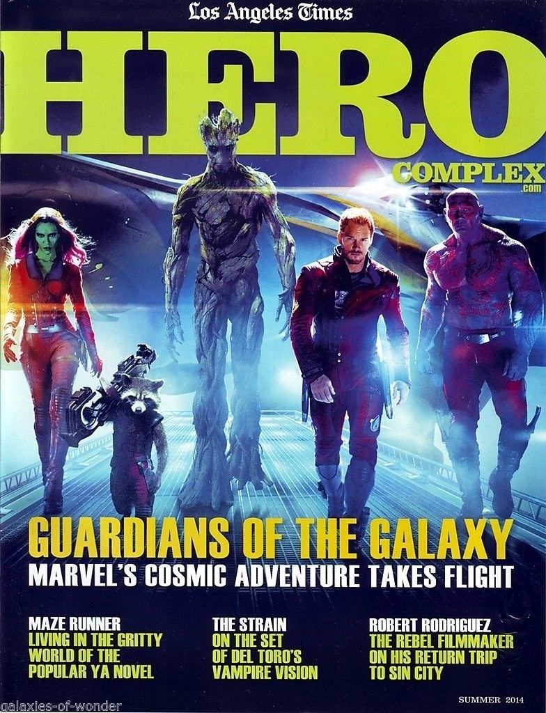 HERO COMPLEX magazine cover Summer 2014