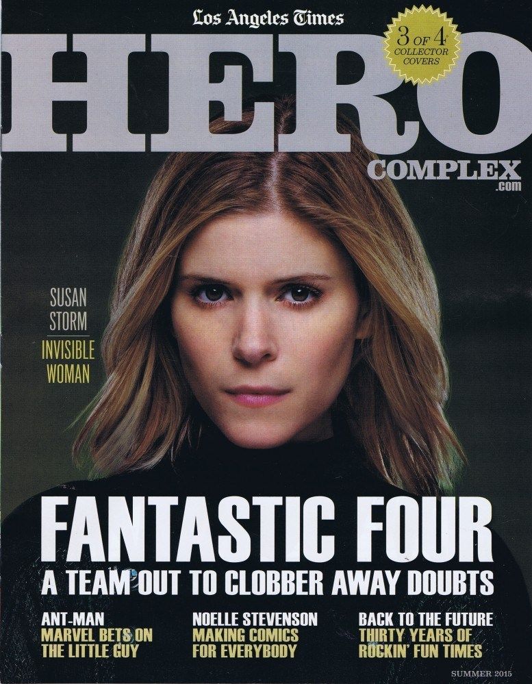 HERO COMPLEX magazine side cover Summer 2015