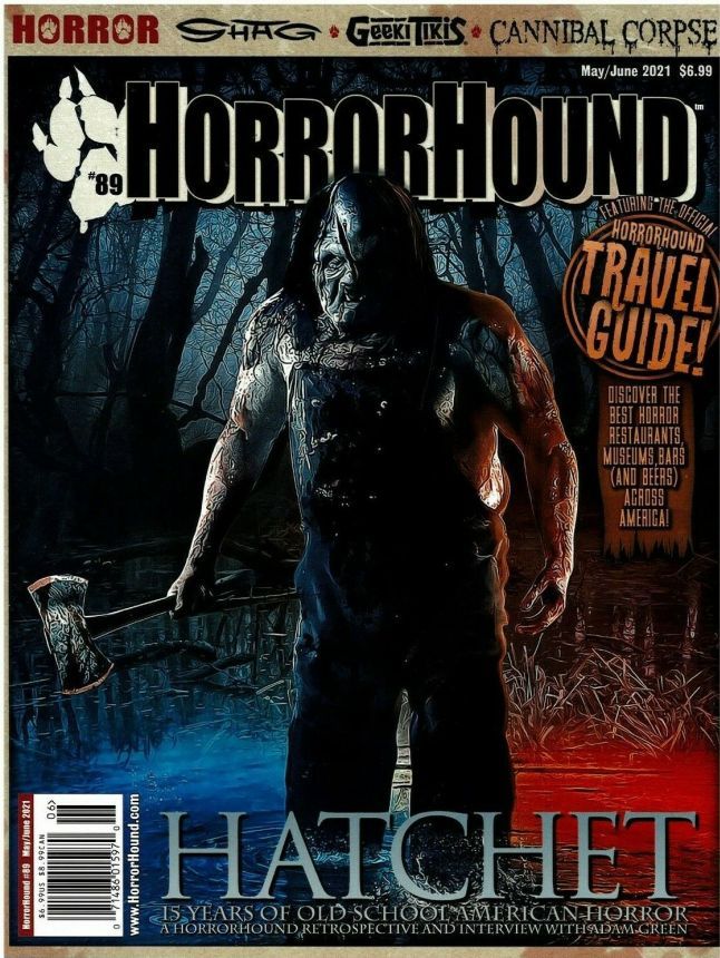 HORRORHOUND magazine cover Issue 89  May/June 2021