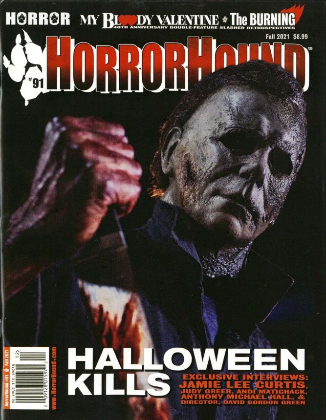 HORRORHOUND magazine cover Issue 91 Fall 2021