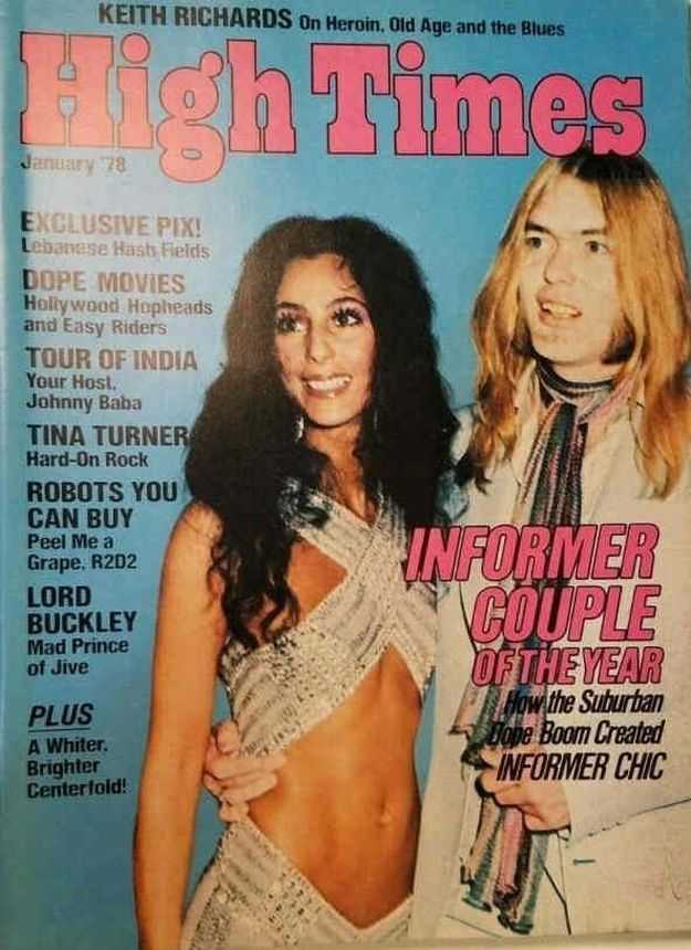 HIGH TIMES magazine cover  January 1978