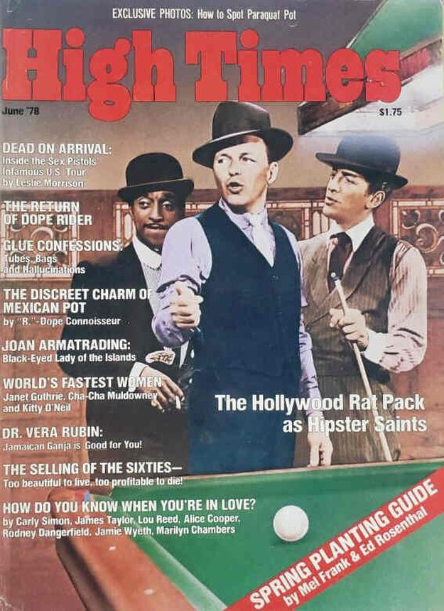 HIGH TIMES magazine cover  June 1978
