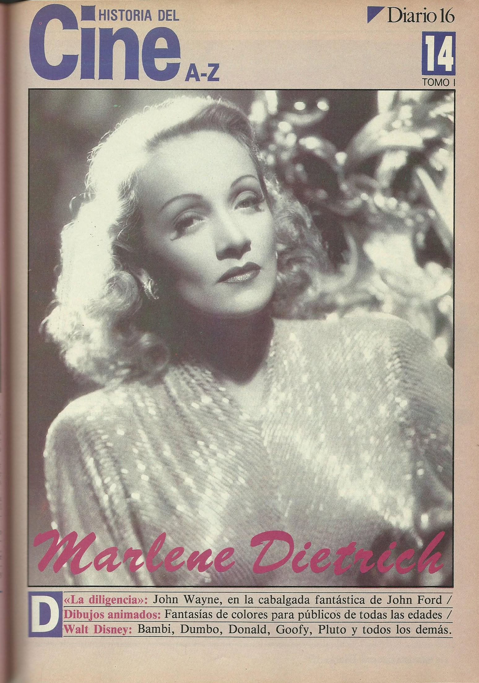 HISTORIA DEL CINE A-Z magazine cover Issue 14  1986