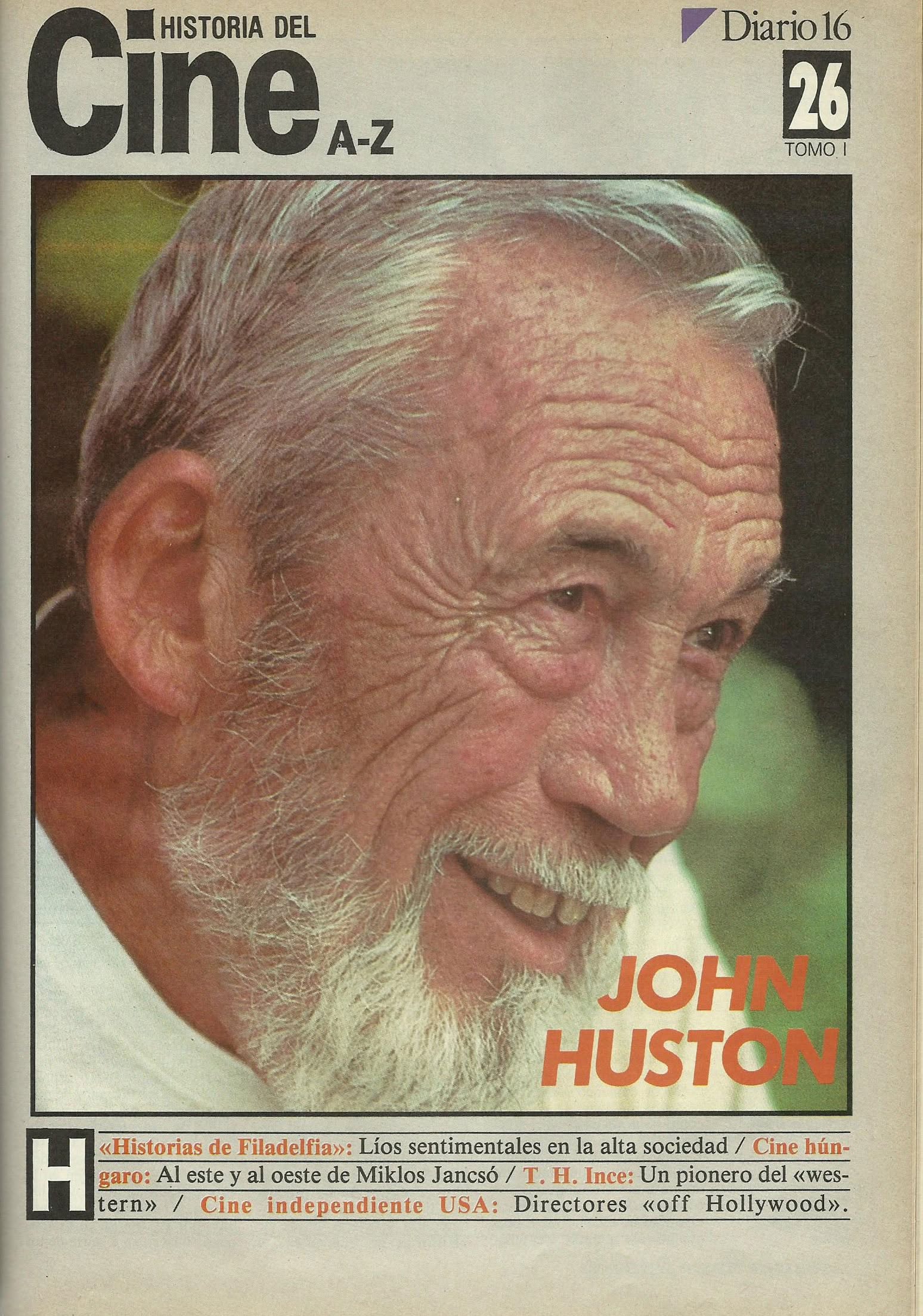 HISTORIA DEL CINE A-Z magazine cover Issue 26  1986