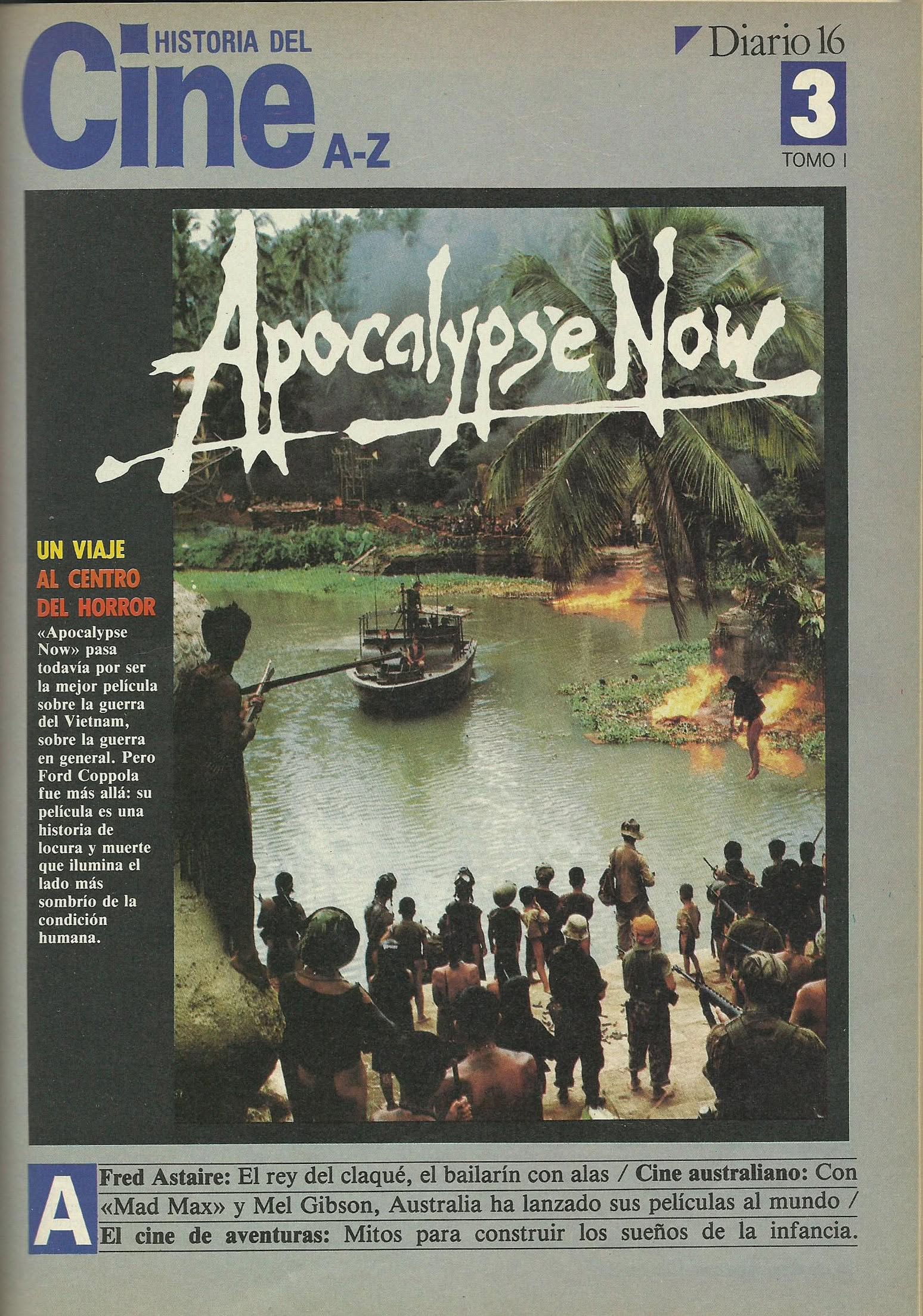 HISTORIA DEL CINE A-Z magazine cover Issue 3  1986