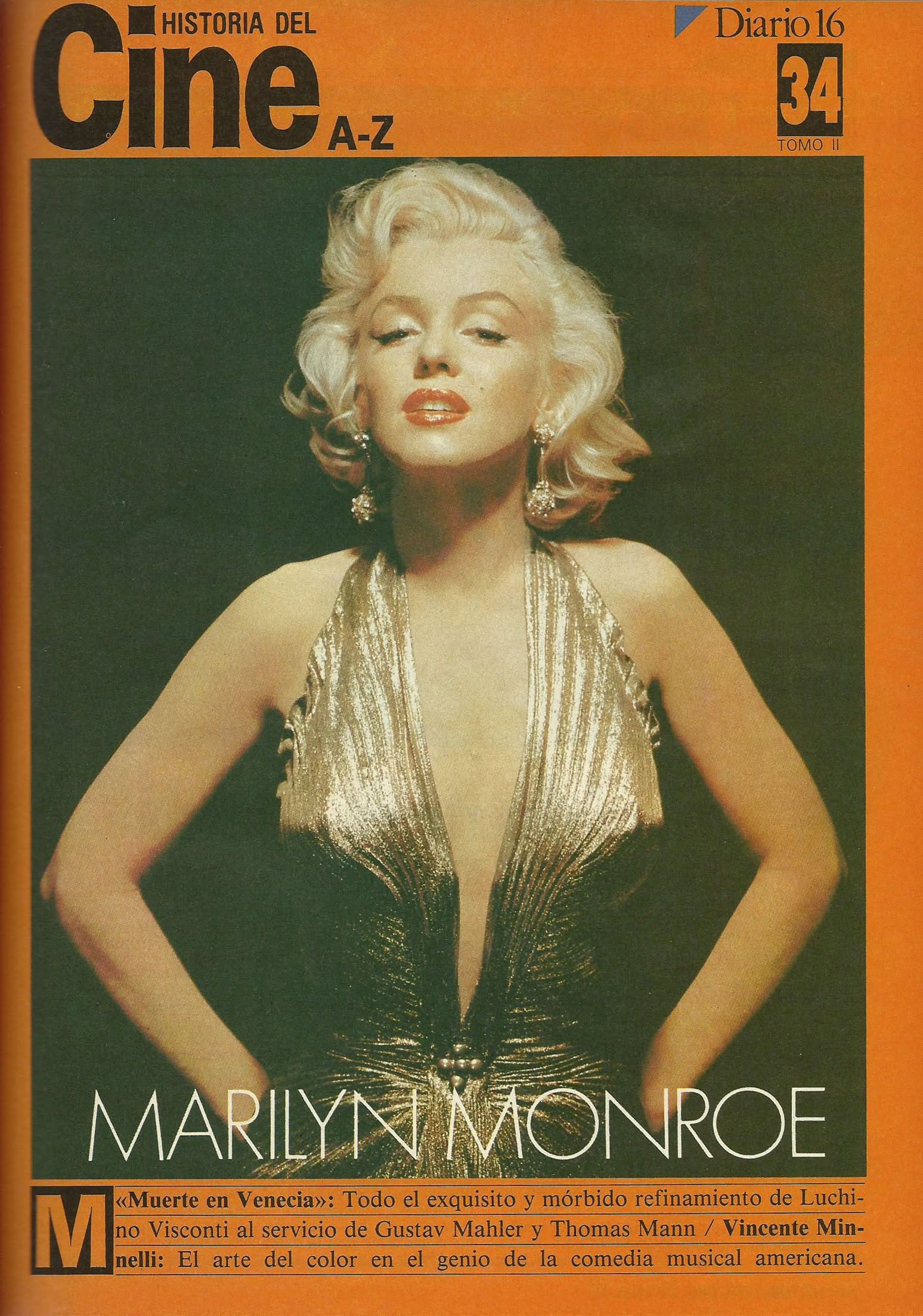 HISTORIA DEL CINE A-Z magazine cover Issue 34  1986