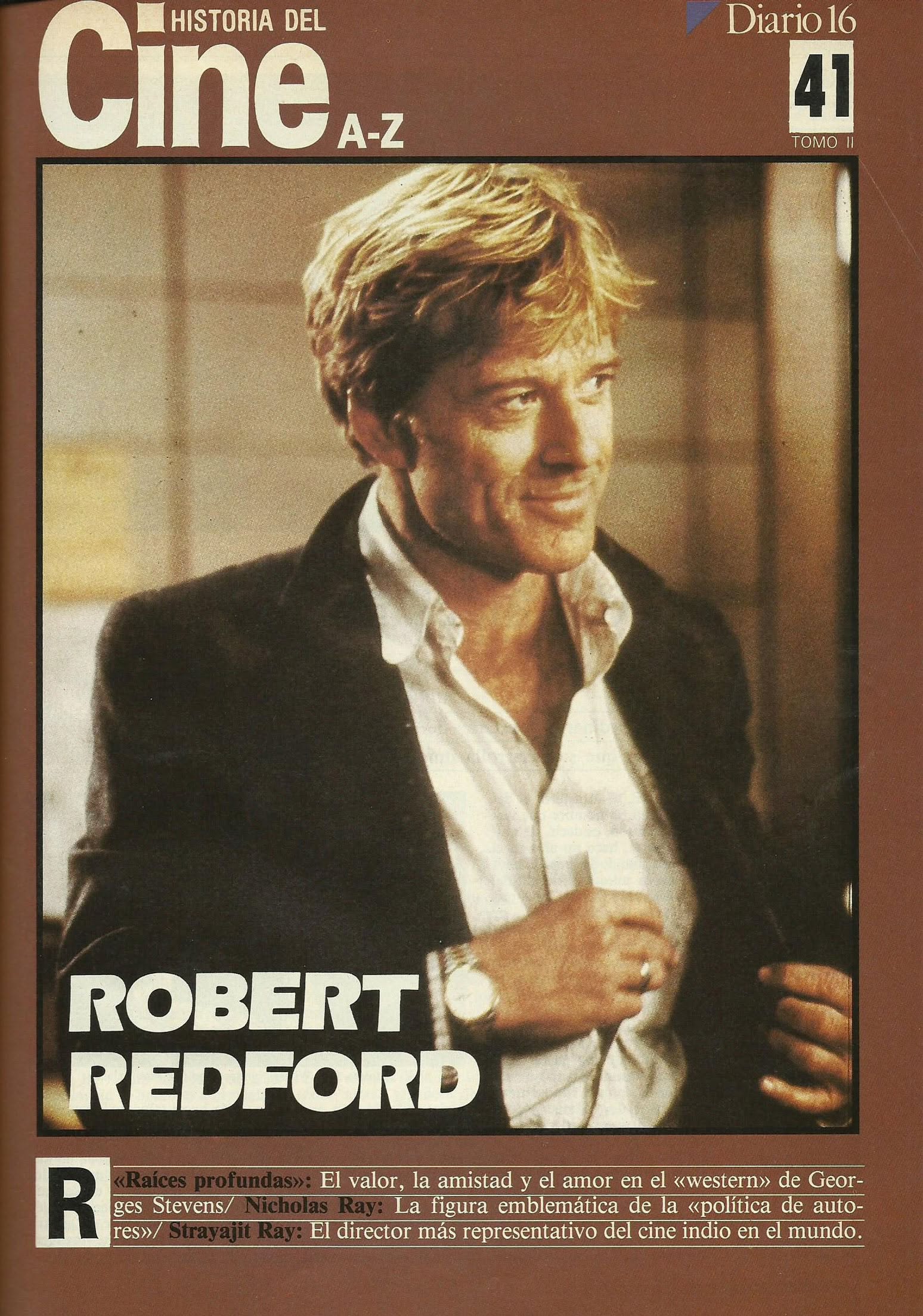 HISTORIA DEL CINE A-Z magazine cover Issue 41  1986