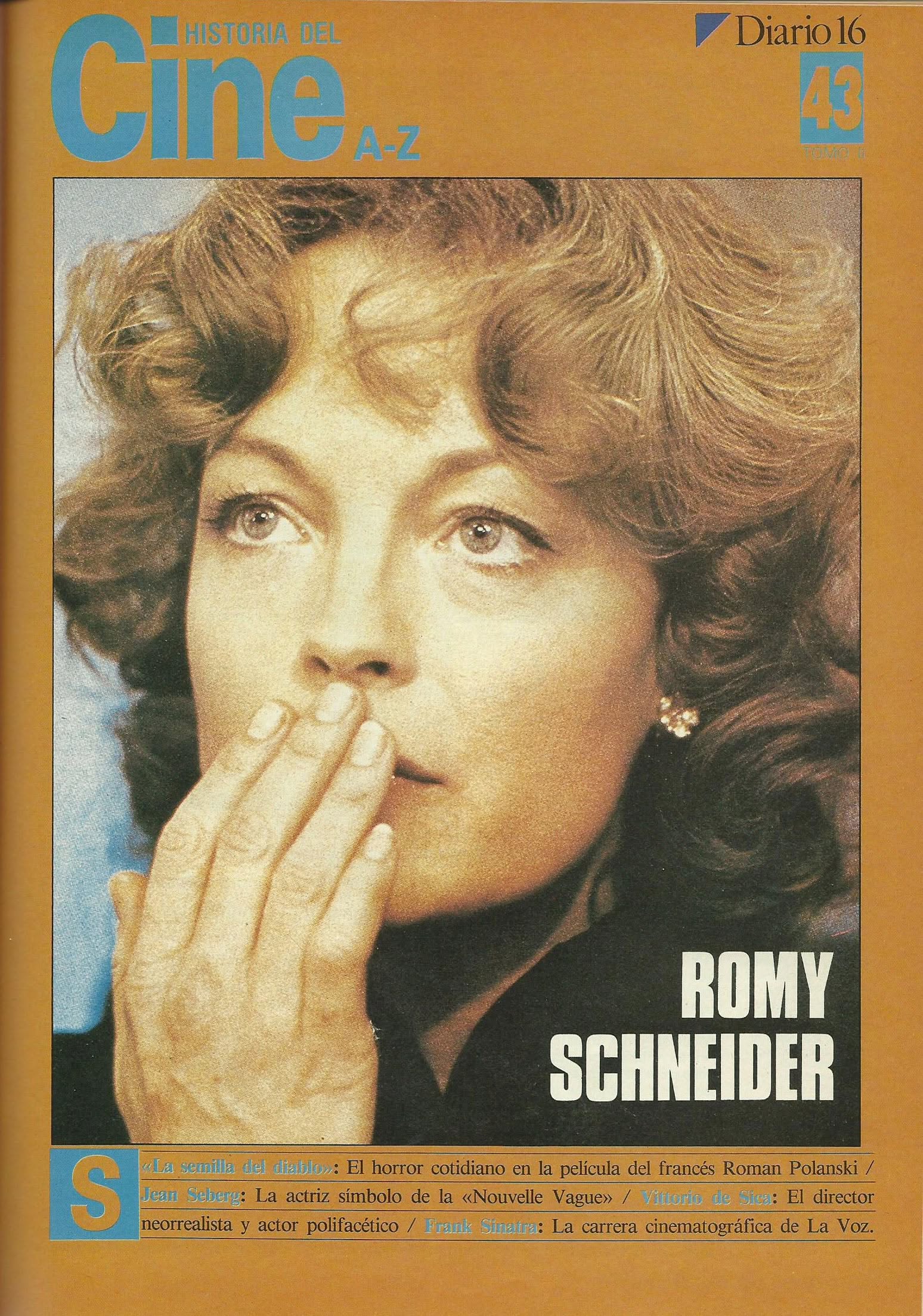 HISTORIA DEL CINE A-Z magazine cover Issue 43  1986