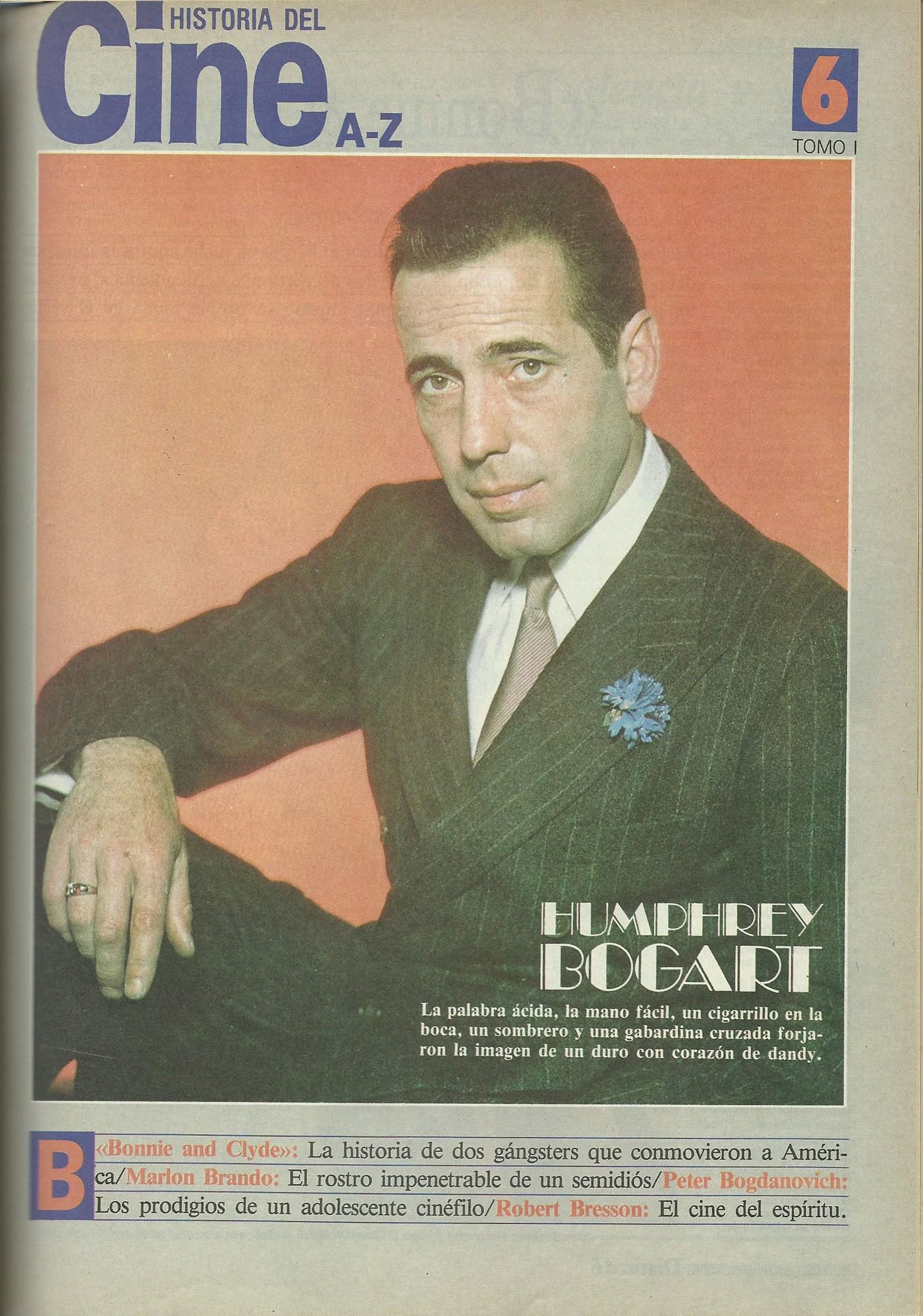 HISTORIA DEL CINE A-Z magazine cover Issue 6  1986