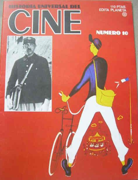 HISTORIA UNIVERSAL DEL CINE magazine side cover Issue 10  1982