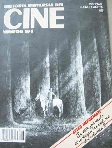 HISTORIA UNIVERSAL DEL CINE magazine side cover Issue 104  1982