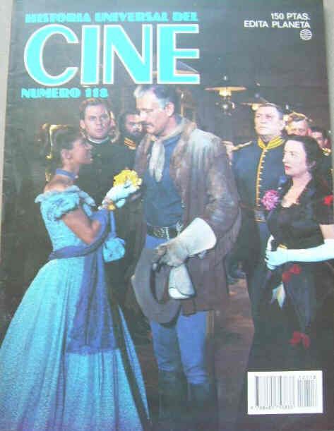 HISTORIA UNIVERSAL DEL CINE magazine side cover Issue 118  1982