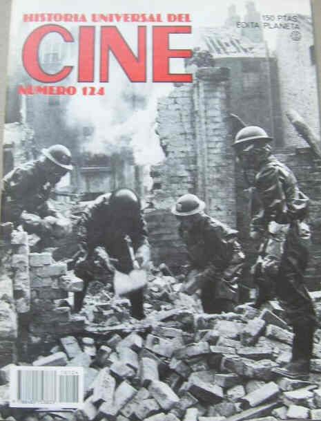 HISTORIA UNIVERSAL DEL CINE magazine side cover Issue 124  1982