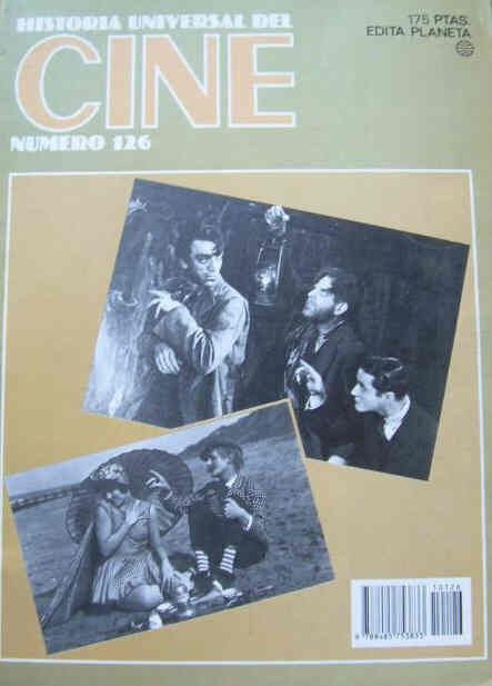 HISTORIA UNIVERSAL DEL CINE magazine side cover Issue 126  1982