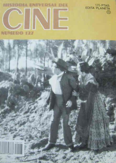 HISTORIA UNIVERSAL DEL CINE magazine side cover Issue 127  1982