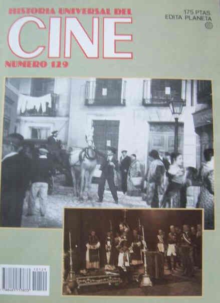HISTORIA UNIVERSAL DEL CINE magazine side cover Issue 129  1982