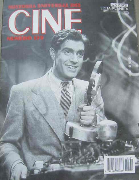 HISTORIA UNIVERSAL DEL CINE magazine side cover Issue 139  1982