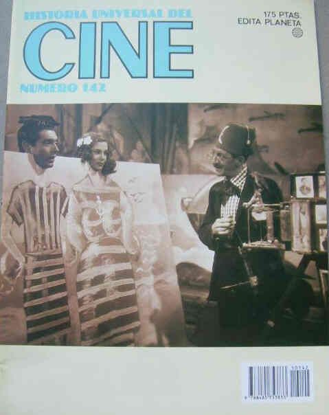 HISTORIA UNIVERSAL DEL CINE magazine side cover Issue 142  1982