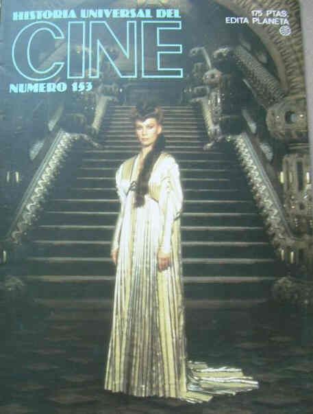 HISTORIA UNIVERSAL DEL CINE magazine side cover Issue 153  1982