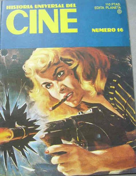 HISTORIA UNIVERSAL DEL CINE magazine side cover Issue 16  1982