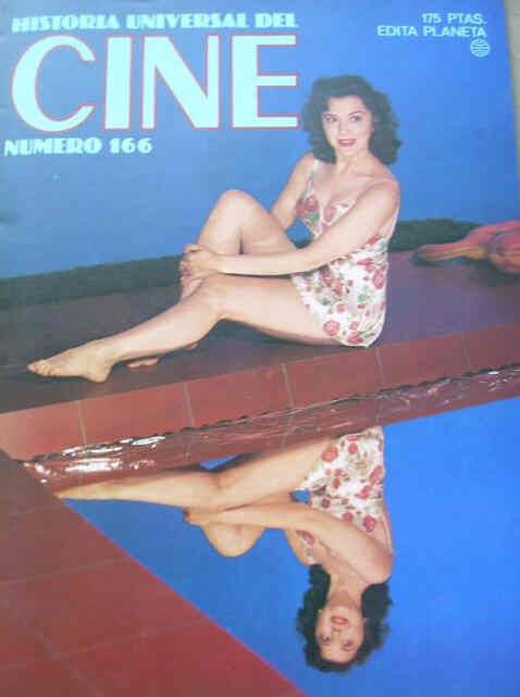 HISTORIA UNIVERSAL DEL CINE magazine side cover Issue 166  1982