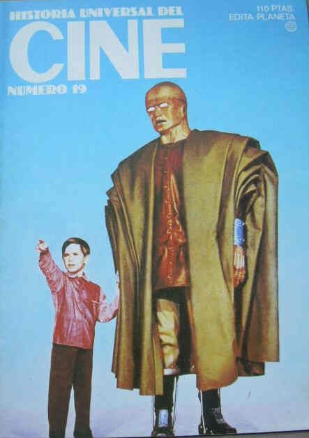 HISTORIA UNIVERSAL DEL CINE magazine side cover Issue 19  1982