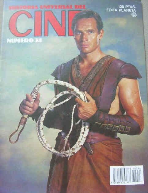 HISTORIA UNIVERSAL DEL CINE magazine side cover Issue 34  1982