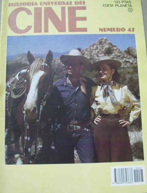 HISTORIA UNIVERSAL DEL CINE magazine side cover Issue 47  1982