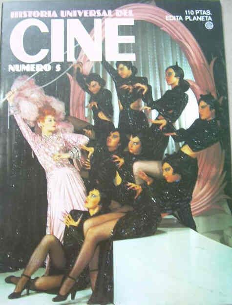 HISTORIA UNIVERSAL DEL CINE magazine side cover Issue 5  1982