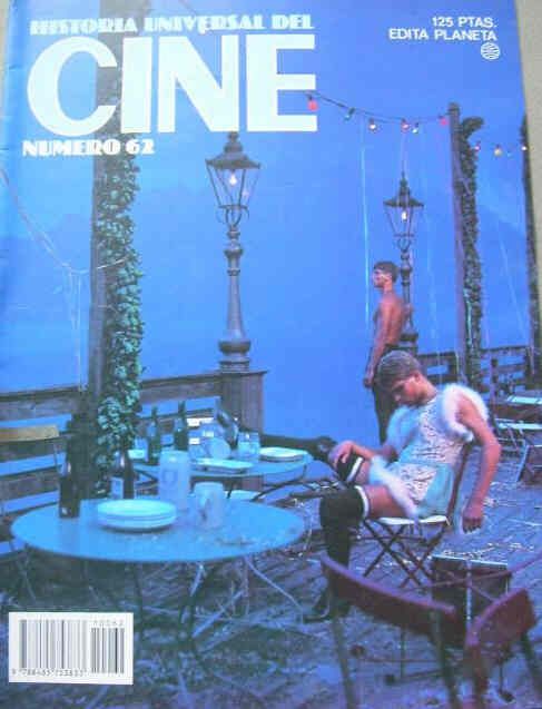 HISTORIA UNIVERSAL DEL CINE magazine side cover Issue 62  1982