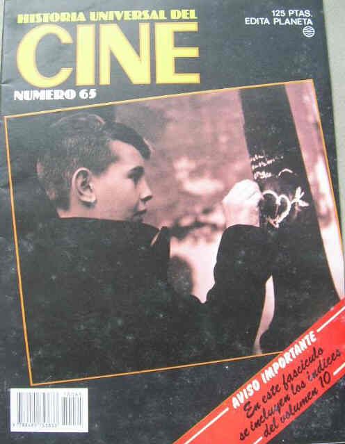 HISTORIA UNIVERSAL DEL CINE magazine side cover Issue 65  1982