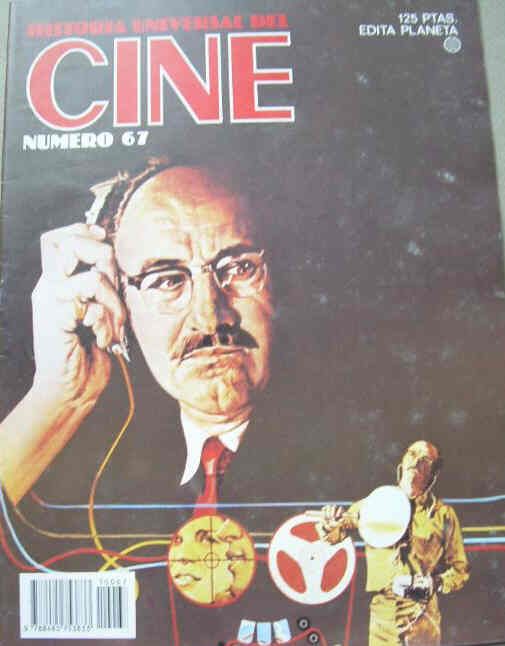 HISTORIA UNIVERSAL DEL CINE magazine side cover Issue 67  1982