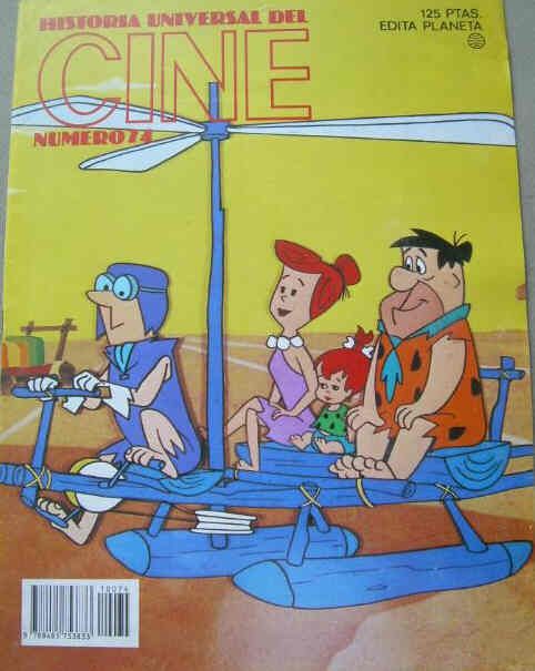 HISTORIA UNIVERSAL DEL CINE magazine side cover Issue 74  1982