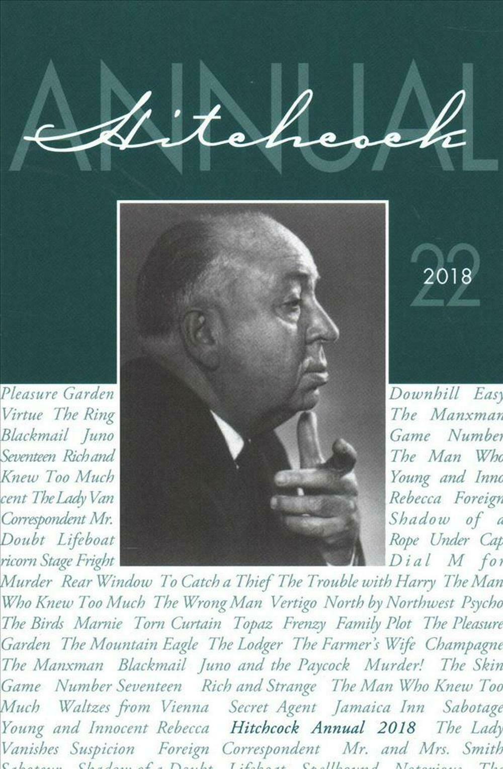 HITCHCOCK ANNUAL magazine cover Issue 22   2018