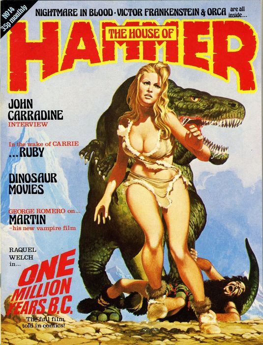 HOUSE OF HAMMER magazine side cover Issue 14  Vol 2 # 2 May 1978