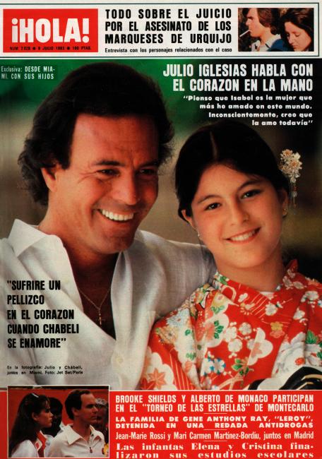 HOLA magazine cover Issue 2028 9 July 1983