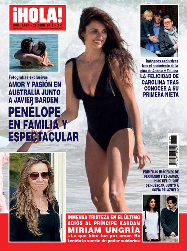 HOLA magazine cover Issue 3690 22 April 2015