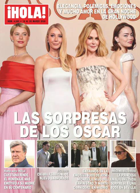 HOLA magazine cover Issue 4260 18 March 2026