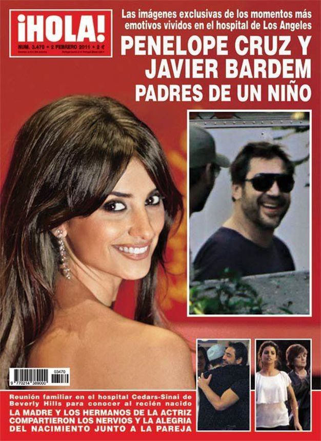 HOLA magazine cover 2 February 2011