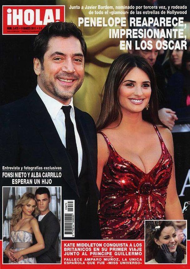 HOLA magazine cover 9 March 2011