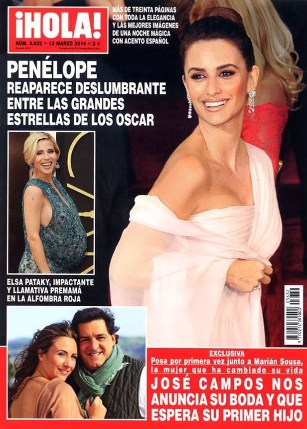 HOLA magazine cover 12 March 2014