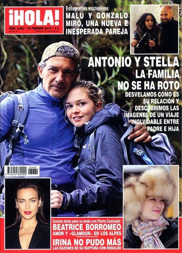 HOLA magazine cover 25 February 2015