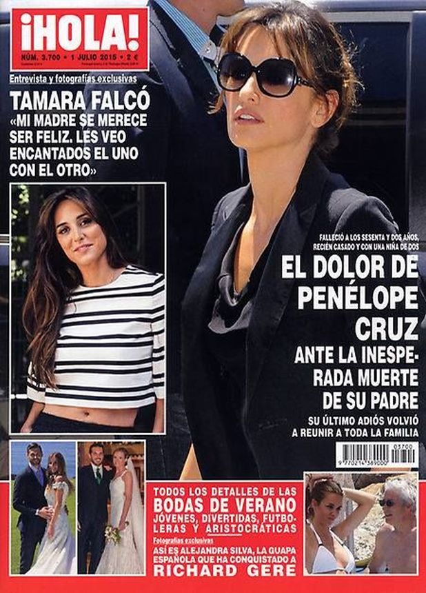 HOLA magazine cover 1 July 2015