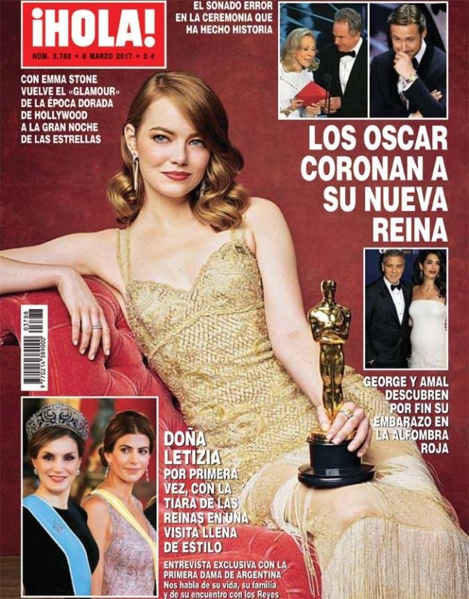 HOLA magazine cover 8 March 2017