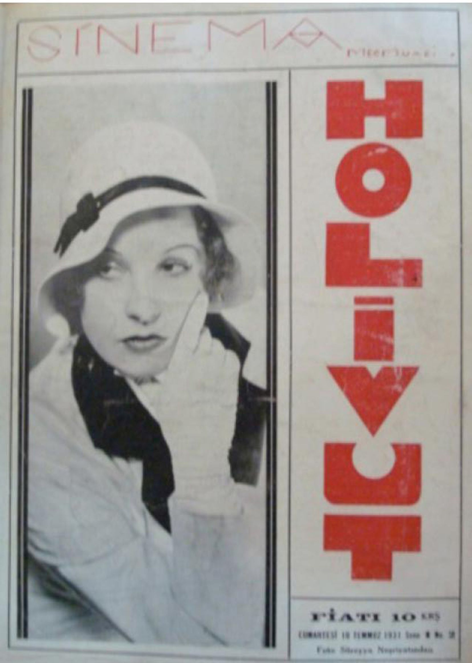HOLIVUT magazine side cover Issue 2   1931