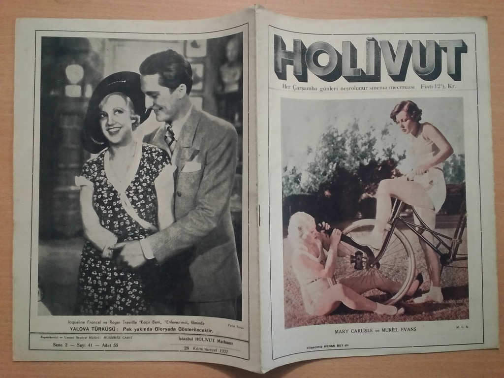 HOLIVUT magazine side cover Issue 41   1932