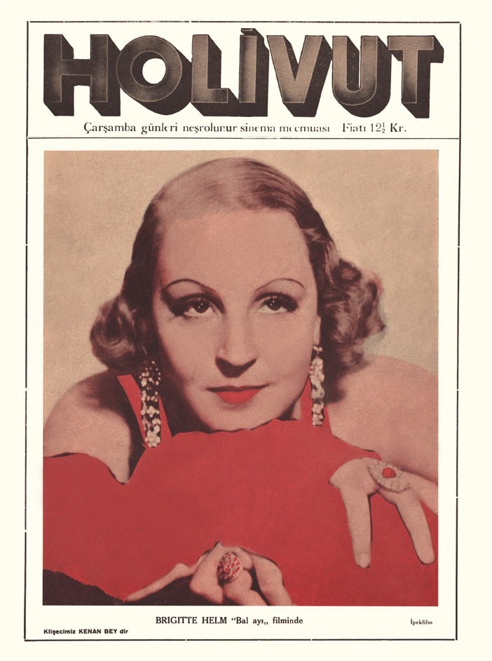 HOLIVUT magazine side cover Issue 12 22 March 1933