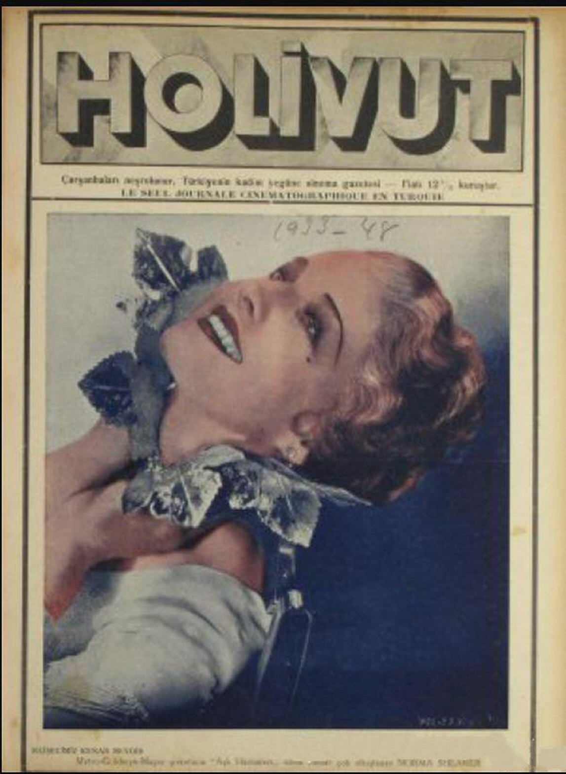 HOLIVUT magazine side cover Issue 48   1933