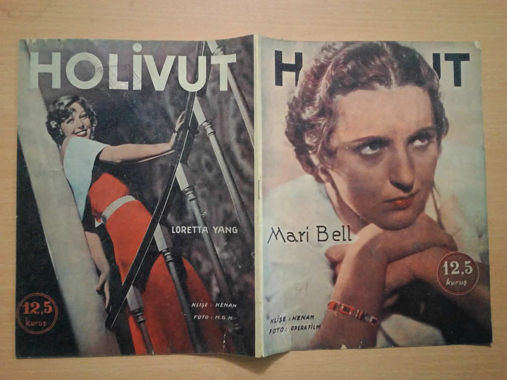 HOLIVUT magazine side cover Issue 41   1934